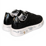 Premiata sneaker Belle 8595 donna nera strass 