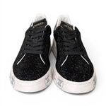 Premiata sneaker Belle 8595 donna nera strass 