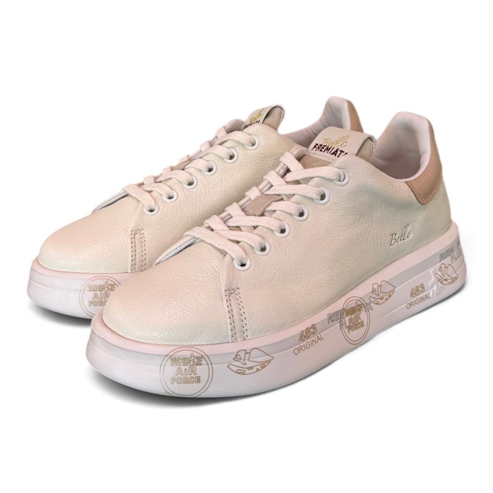 Premiata sneaker Belle 8627 donna latte 