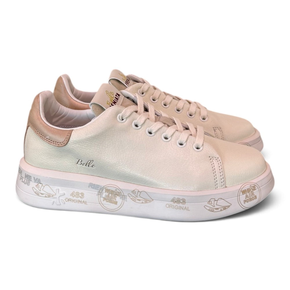 Premiata sneaker Belle 8627 donna latte 