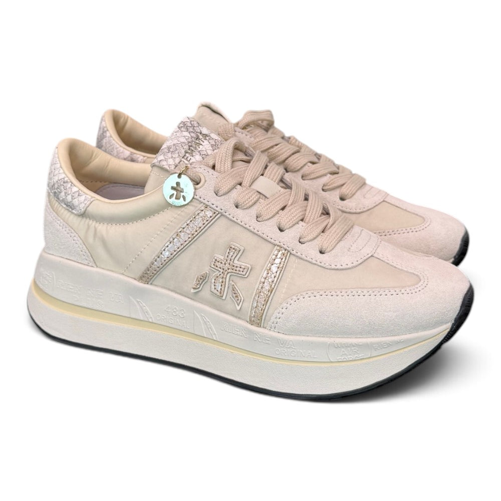 Sneaker donna Bethcoin 8145 Premiata latte 