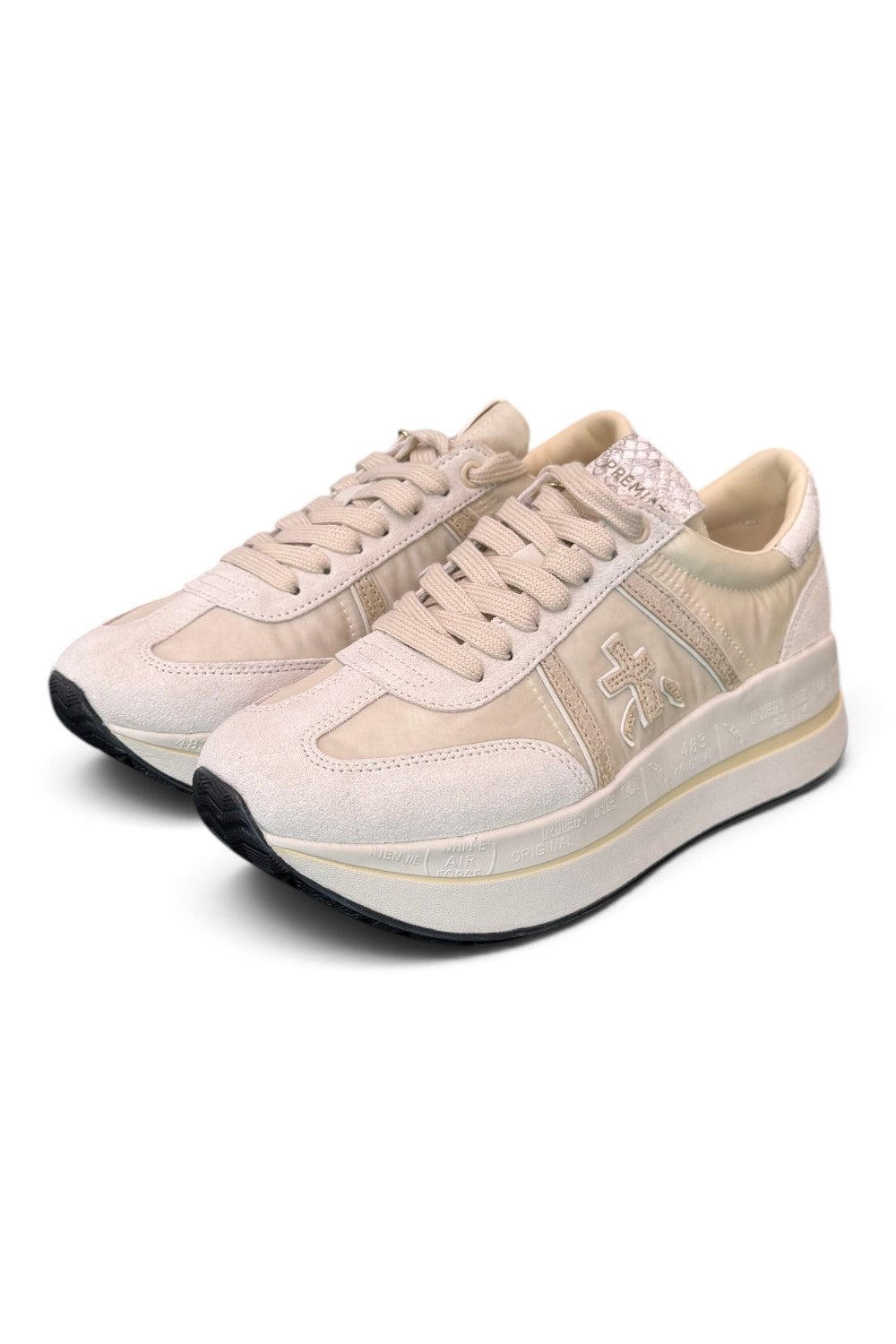 Sneaker donna Bethcoin 8145 Premiata latte 