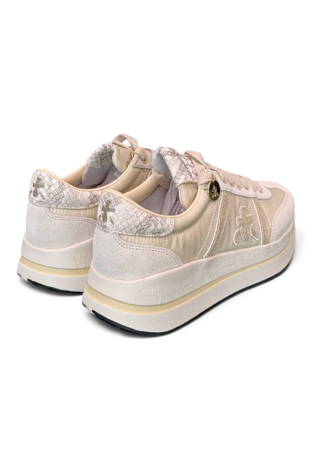 Sneaker donna Bethcoin 8145 Premiata latte 