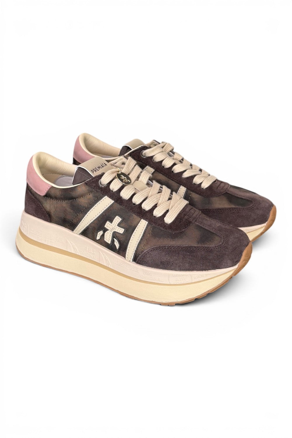 Sneaker donna Bethcoin 8500 Premiata testa di moro 