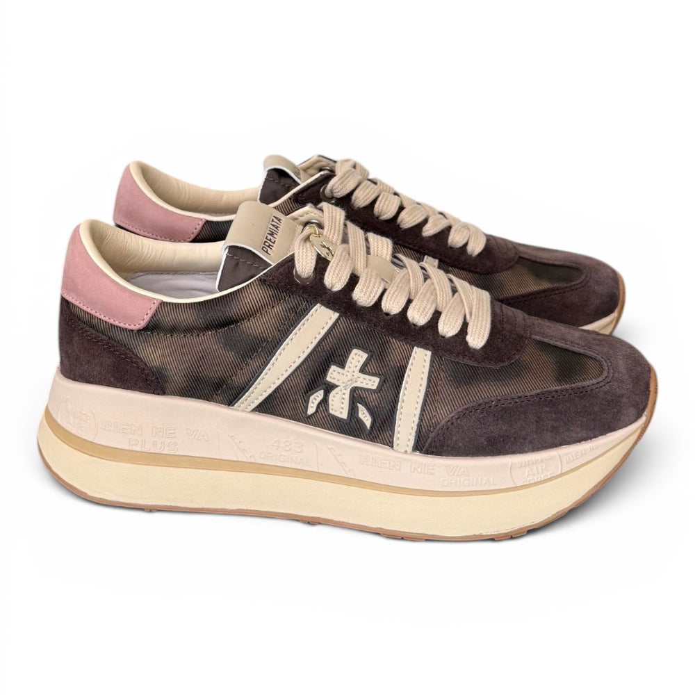 Sneaker donna Bethcoin 8500 Premiata testa di moro 