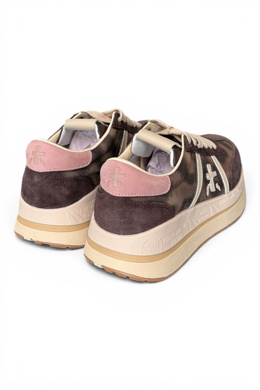 Sneaker donna Bethcoin 8500 Premiata testa di moro 