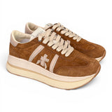 Sneaker donna Bethcoin 8509 Premiata suede cuoio 