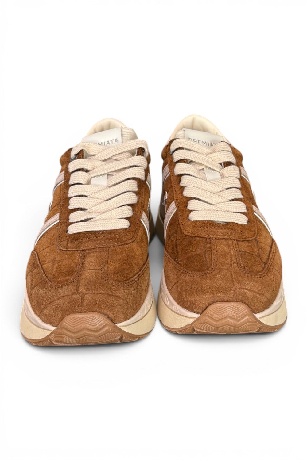 Sneaker donna Bethcoin 8509 Premiata suede cuoio 