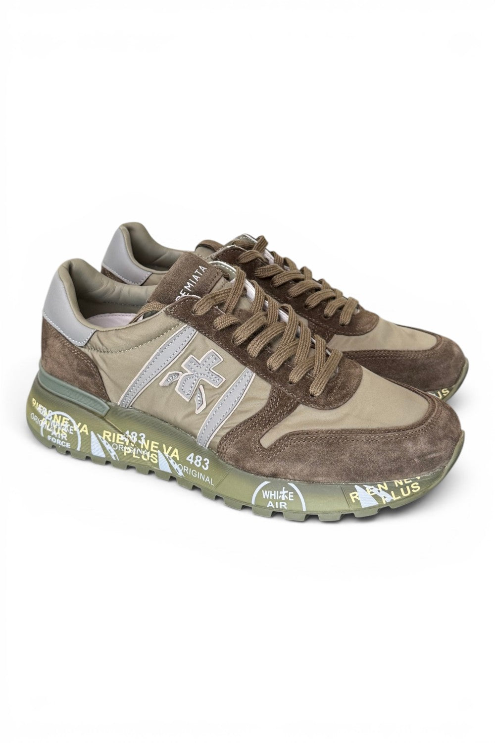 Sneaker Premiata Lander 8409 uomo verde 