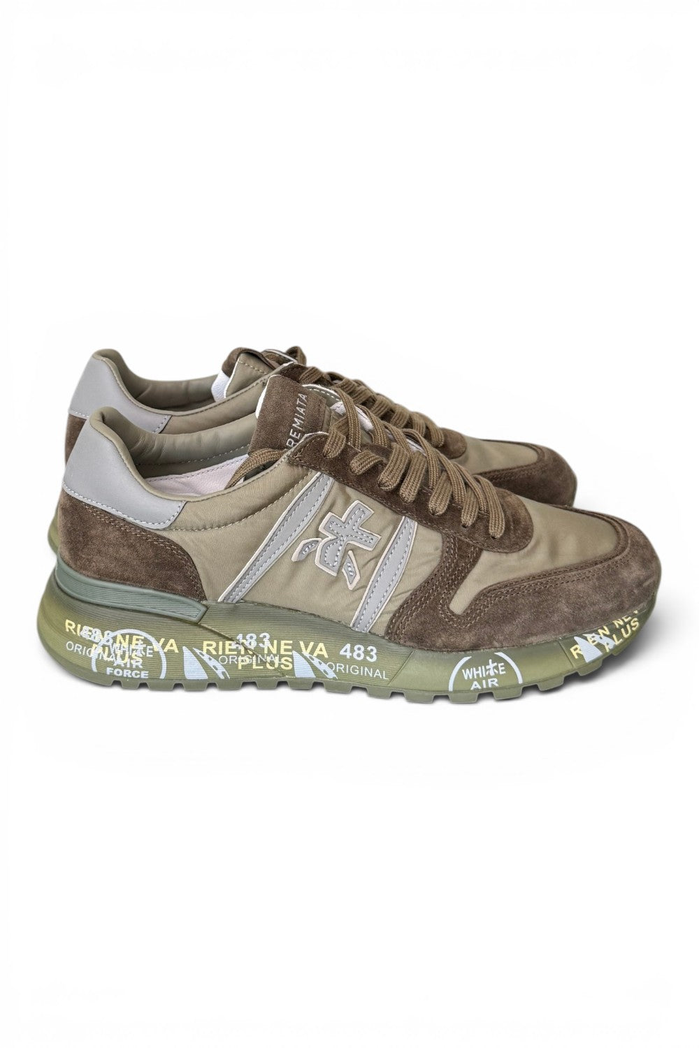 Sneaker Premiata Lander 8409 uomo verde 