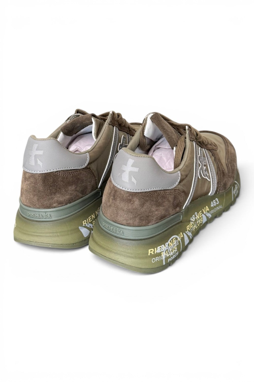 Sneaker Premiata Lander 8409 uomo verde 