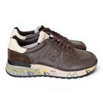 Sneaker Premiata Lander 8658 uomo pelle marrone 
