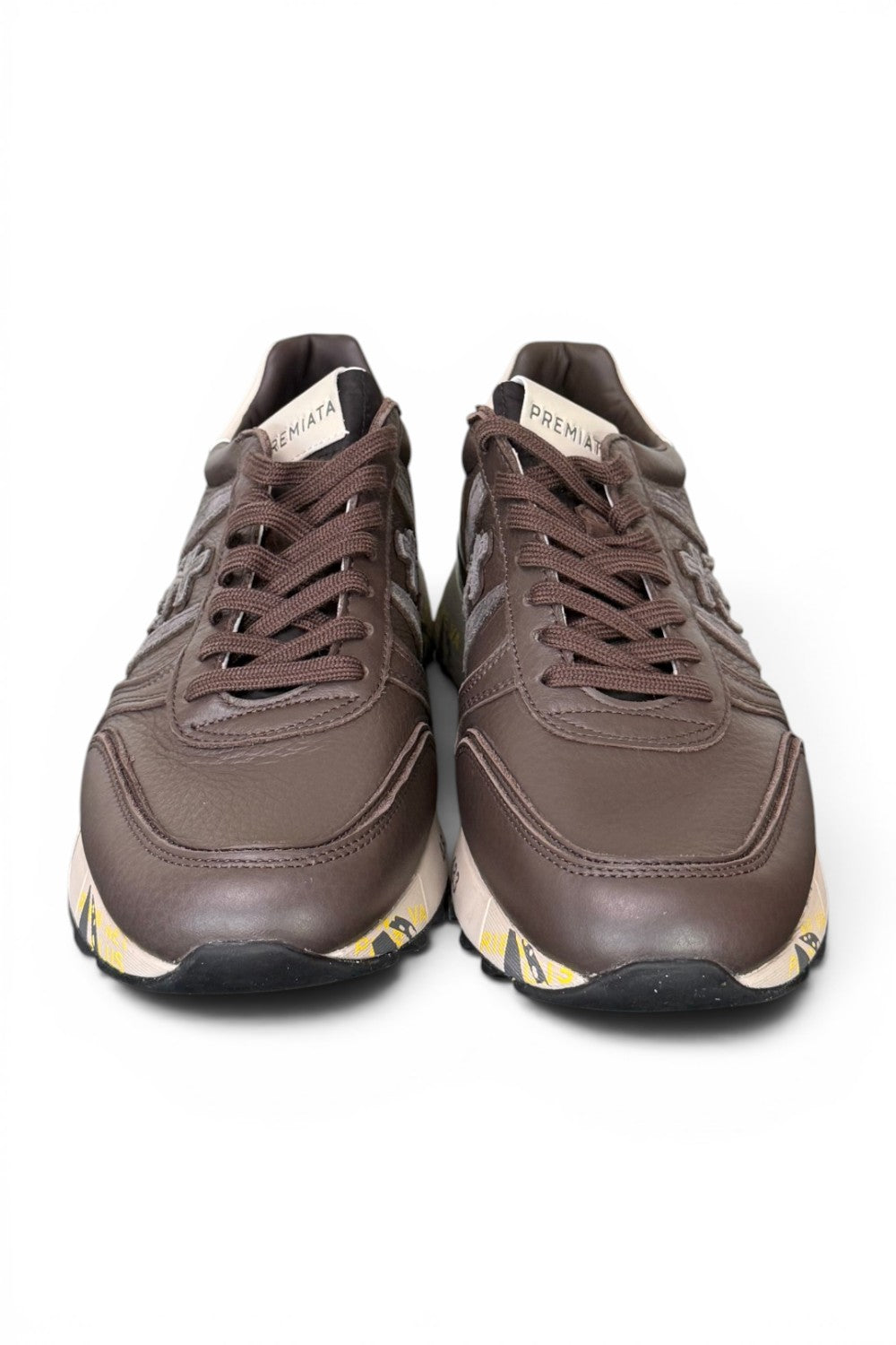 Sneaker Premiata Lander 8658 uomo pelle marrone 