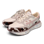Sneaker donna Lauryn 8456k Premiata latte rosa mucca 