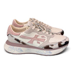 Sneaker donna Lauryn 8456k Premiata latte rosa mucca 