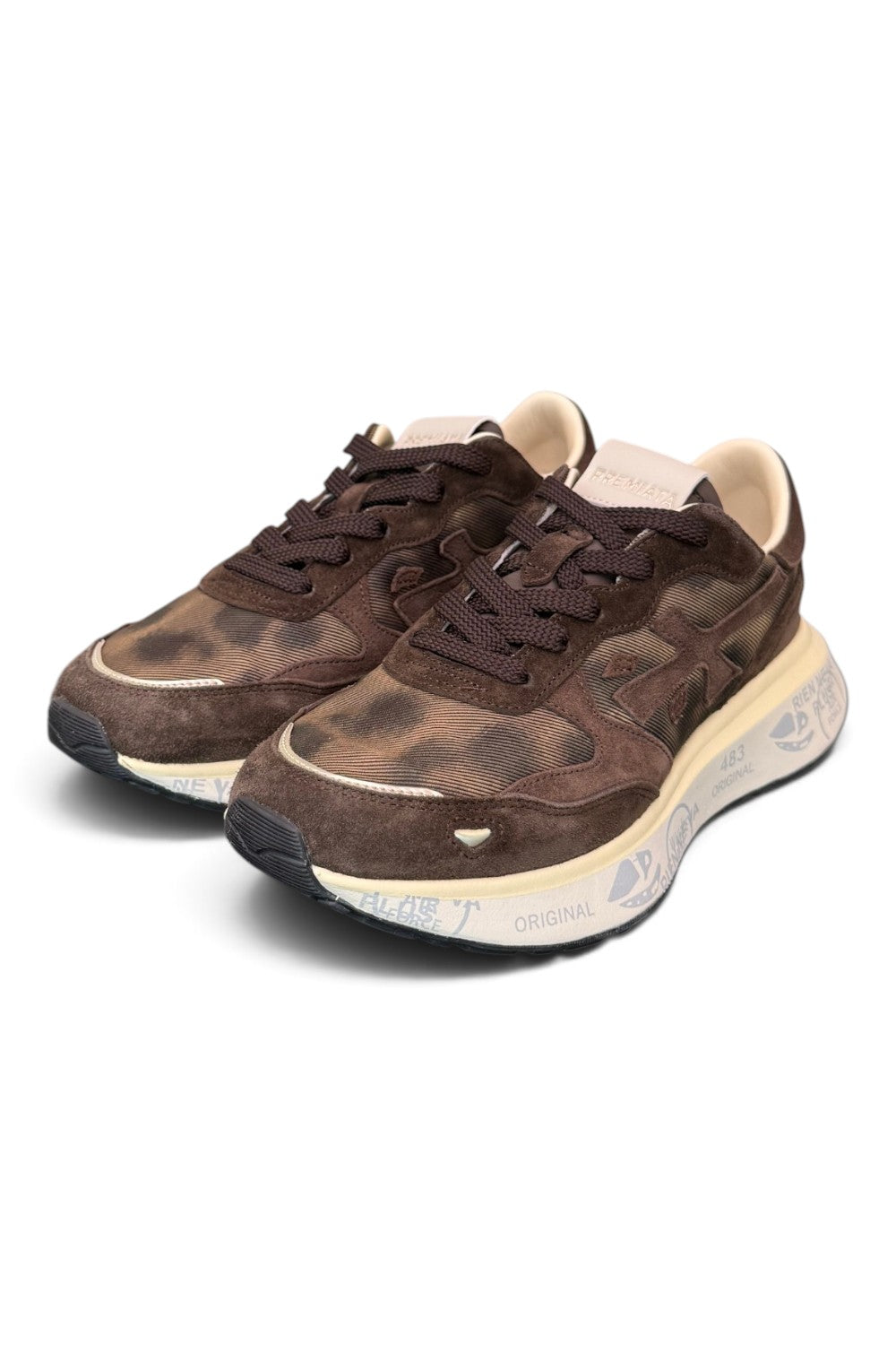 Sneaker donna Lauryn 8548 Premiata testa di moro 
