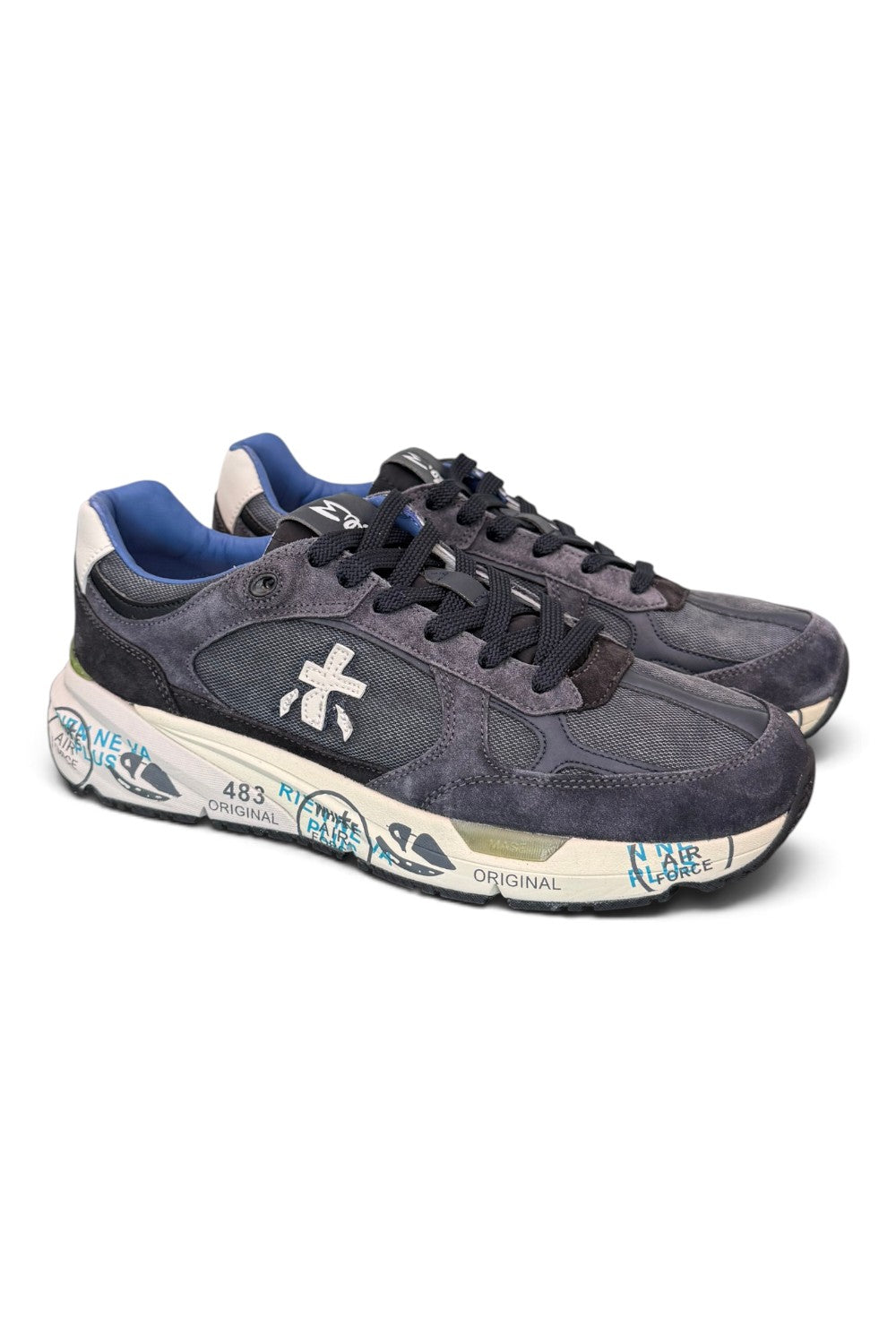 Sneaker Premiata Mase 8014 uomo blu 