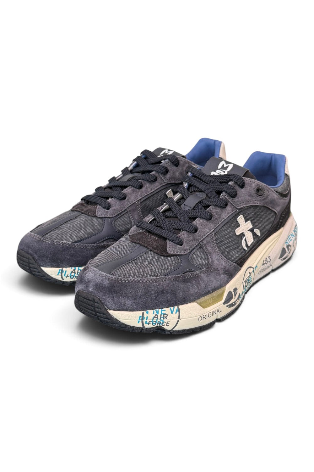 Sneaker Premiata Mase 8014 uomo blu 