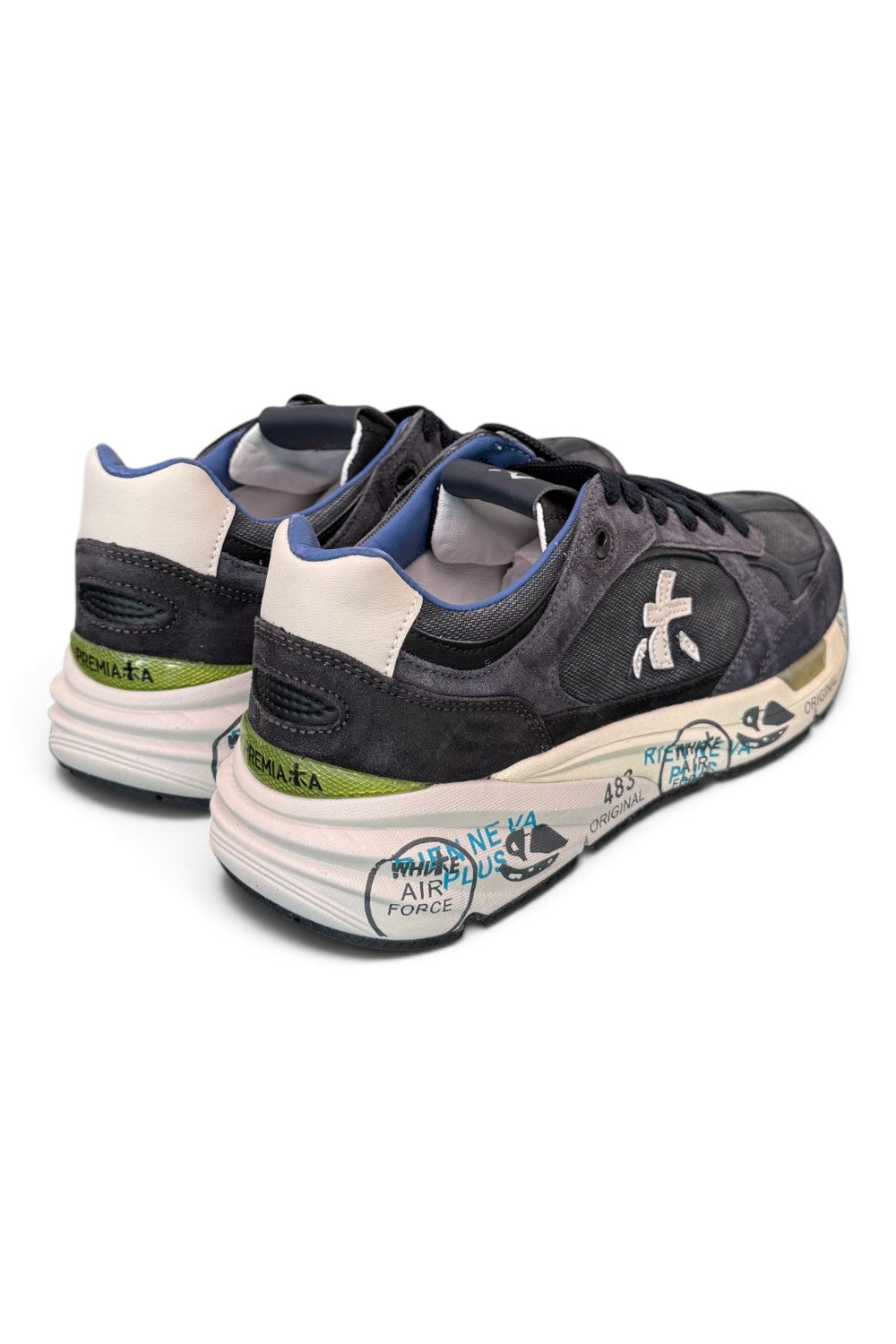 Sneaker Premiata Mase 8014 uomo blu 
