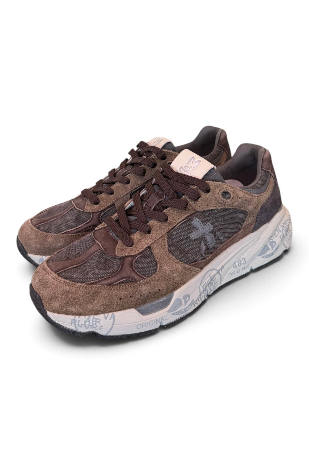Sneaker Premiata Mase 8421 uomo tortora<BR/> 