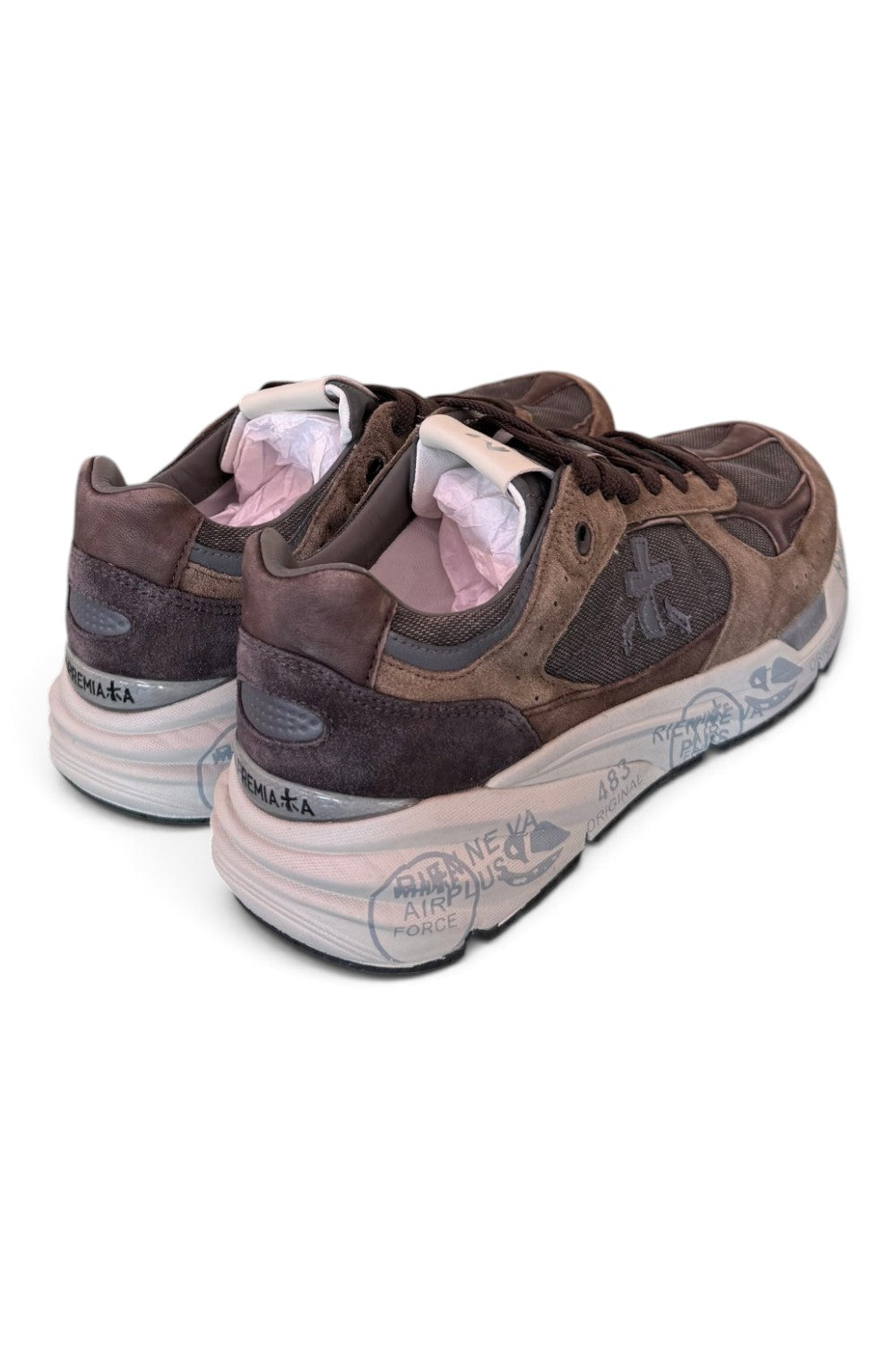 Sneaker Premiata Mase 8421 uomo tortora<BR/> 