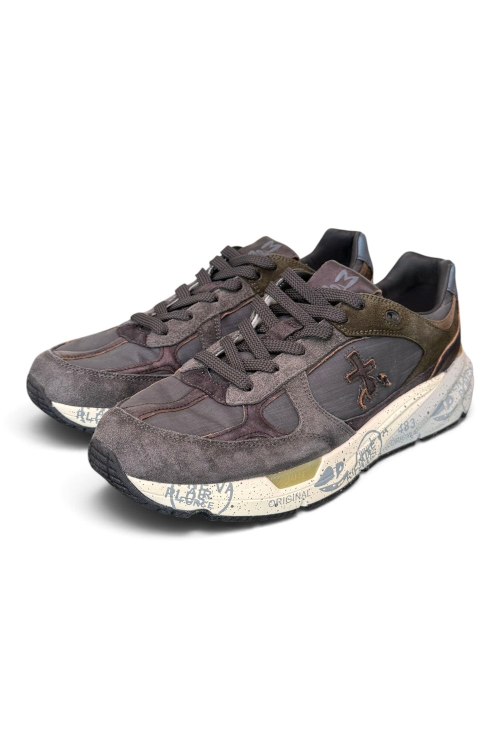 Sneaker Premiata Mase 8427 uomo grigia<BR/> 