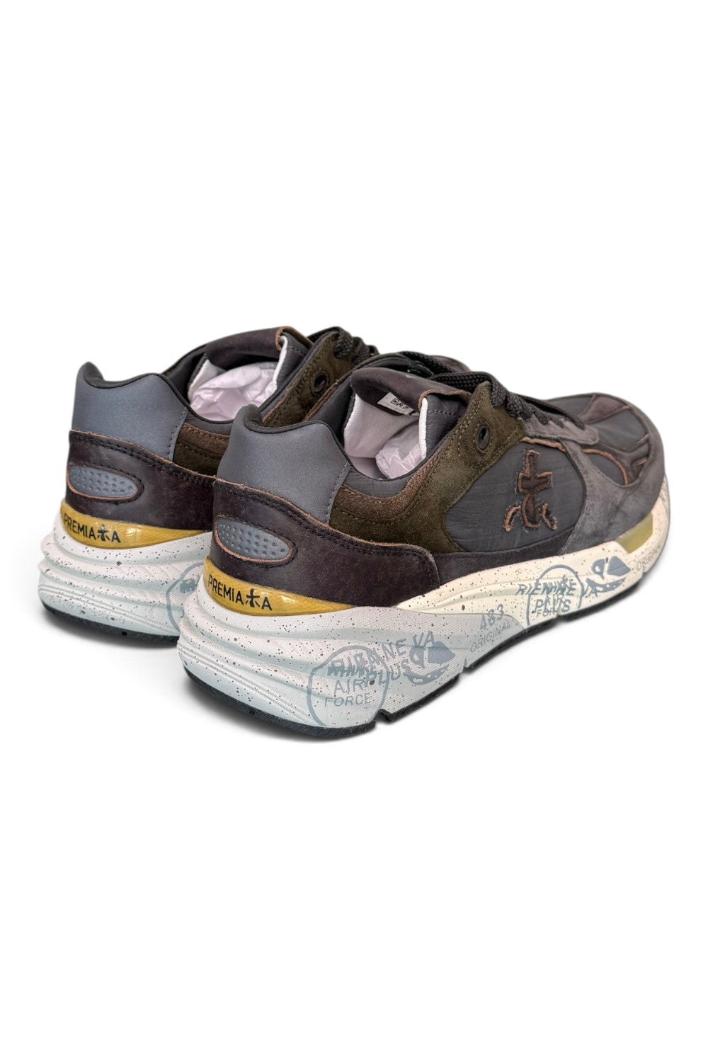 Sneaker Premiata Mase 8427 uomo grigia<BR/> 