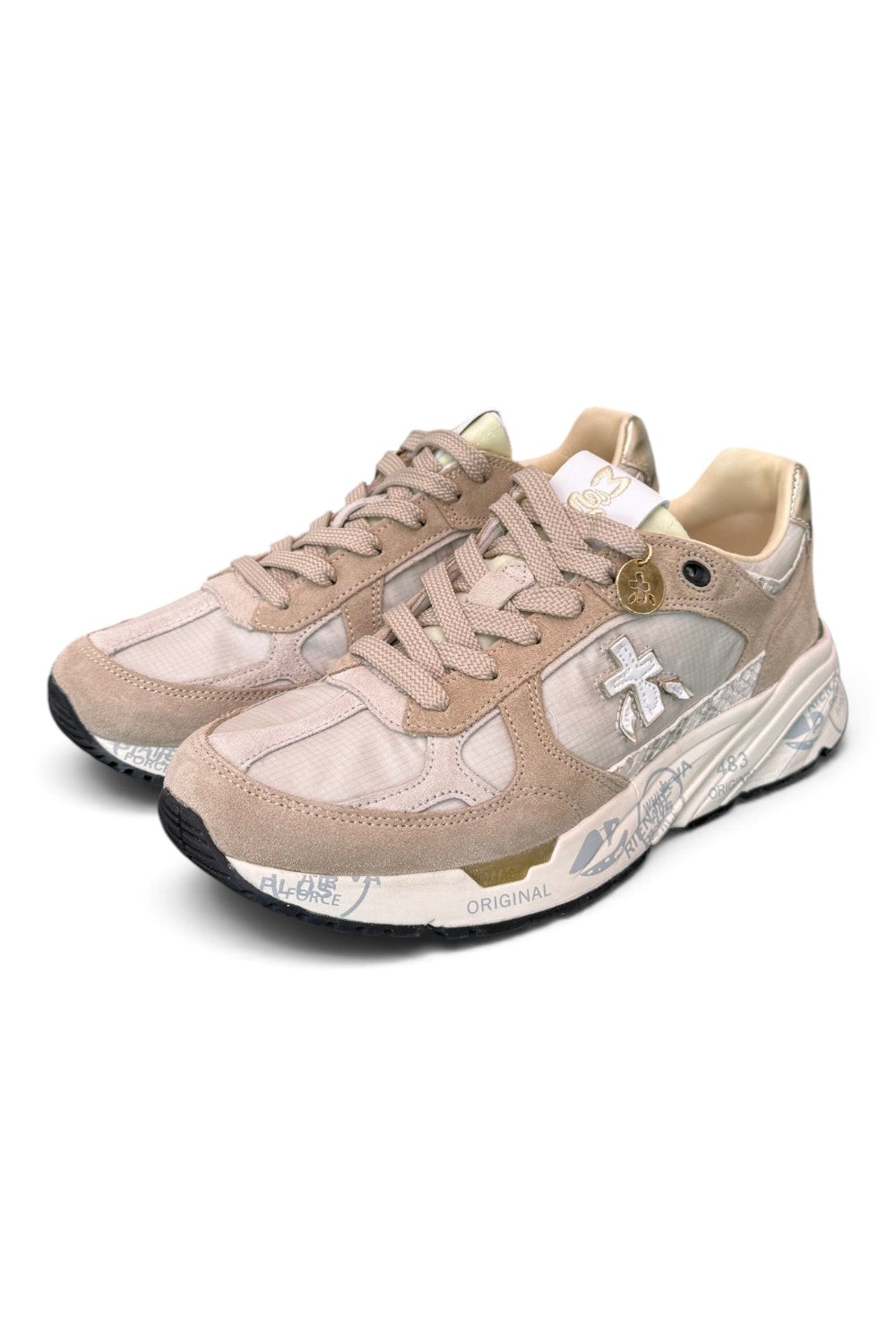 Sneaker donna Mased 8116 Premiata beige 