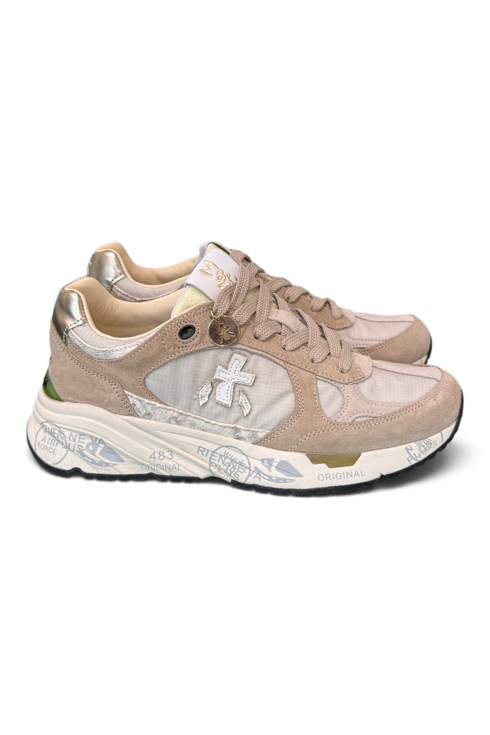 Sneaker donna Mased 8116 Premiata beige 