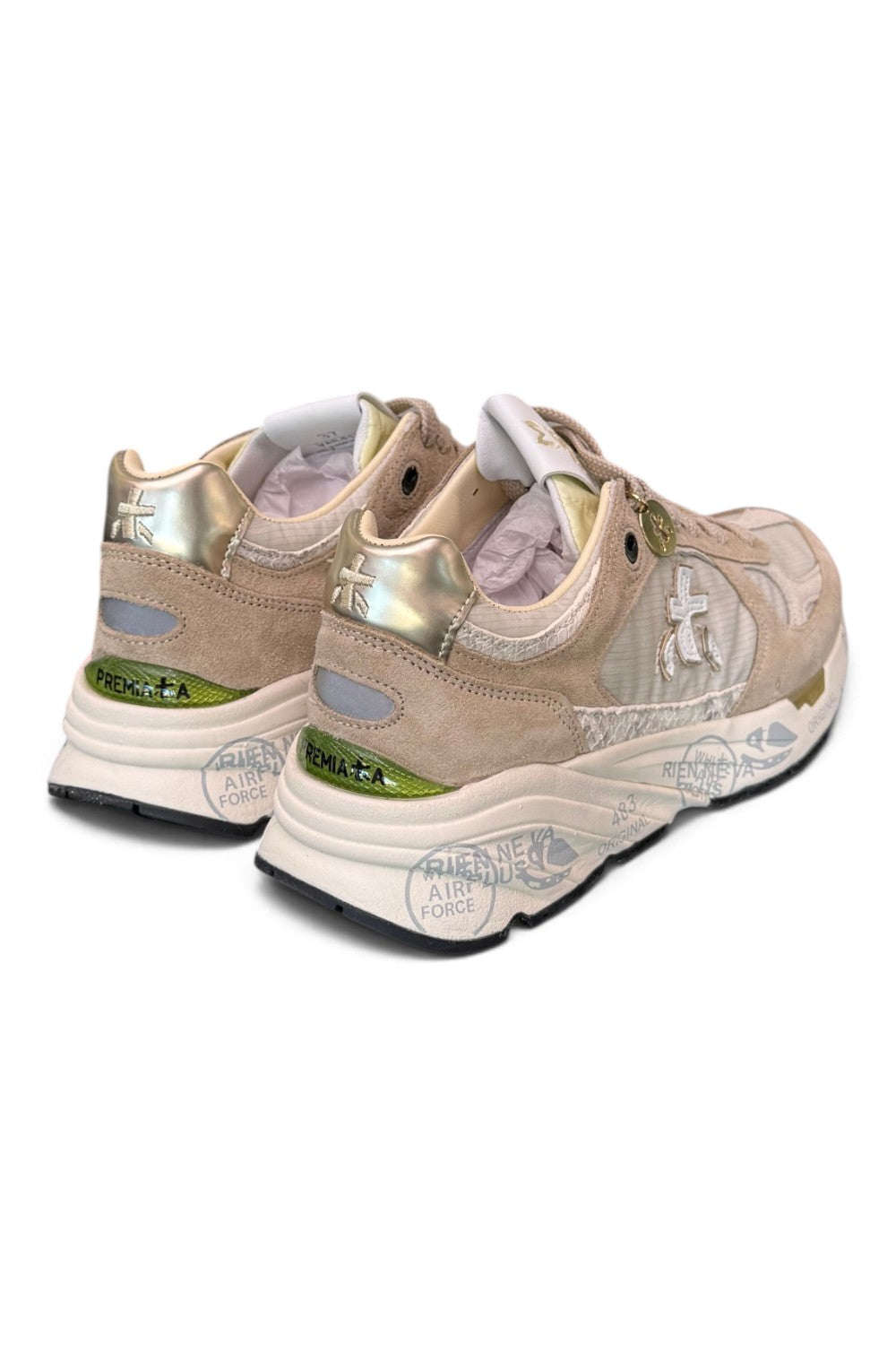 Sneaker donna Mased 8116 Premiata beige 