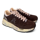 Sneaker donna Mased 8596 Premiata testa di moro suede 