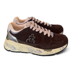 Sneaker donna Mased 8596 Premiata testa di moro suede 