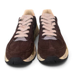 Sneaker donna Mased 8596 Premiata testa di moro suede 