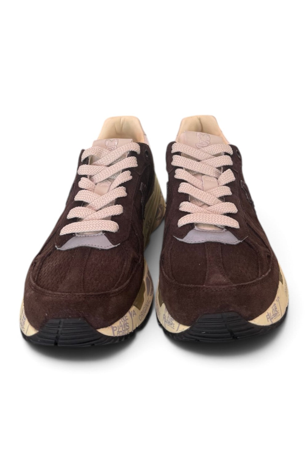 Sneaker donna Mased 8596 Premiata testa di moro suede 