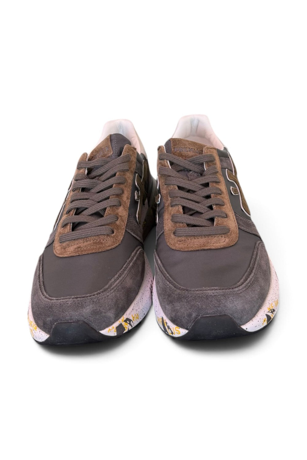 Sneaker Premiata Mick 8432 uomo grigio marrone 