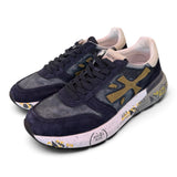Sneaker Premiata Mick 8435 uomo blu washed 