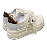 Sneaker donna Micol 7035 Premiata pelle latte 