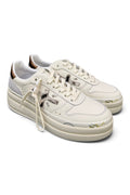 Sneaker donna Micol 7035 Premiata pelle latte