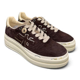 Sneaker donna Micol 7894 Premiata suede testa di moro 
