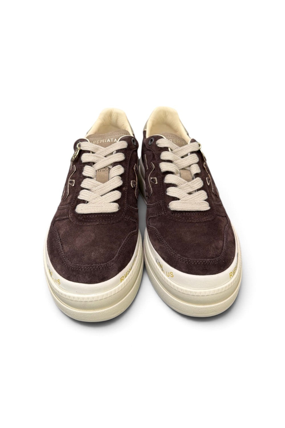 Sneaker donna Micol 7894 Premiata suede testa di moro 
