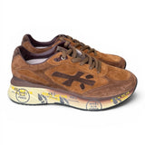 Sneaker Premiata Moerun 8539 uomo suede cuoio 
