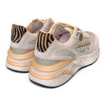 Sneaker donna Moerund 7800 Premiata ghiaccio oro 