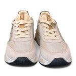 Sneaker donna Moerund 7800 Premiata ghiaccio oro 