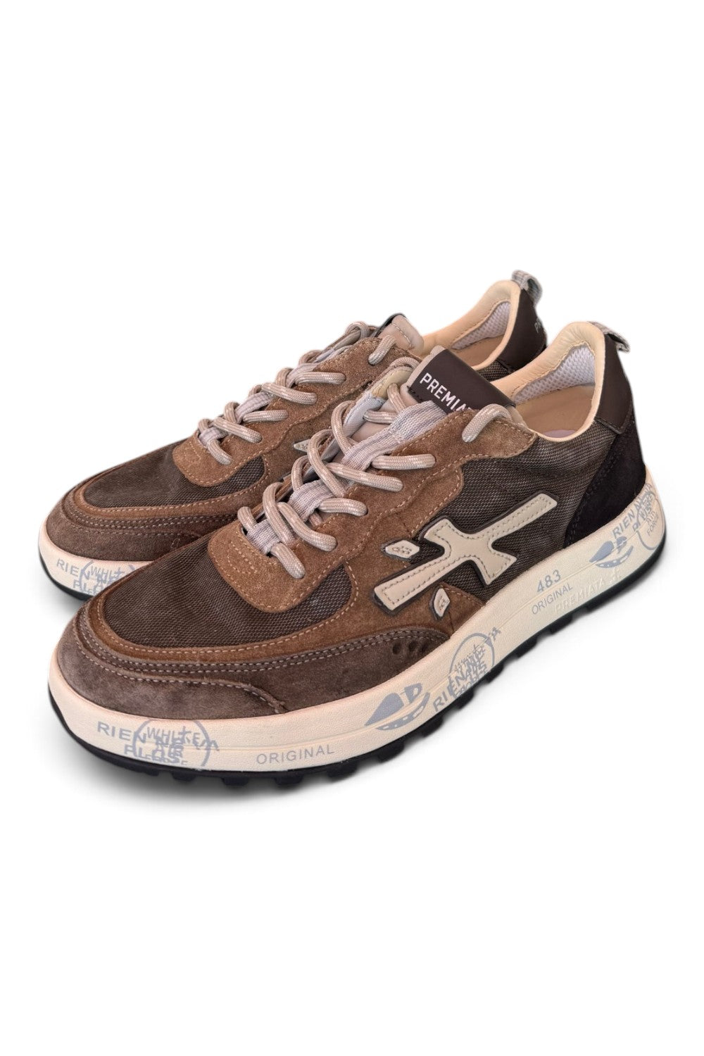 Sneaker Premiata Nous 8461 uomo multi marrone 