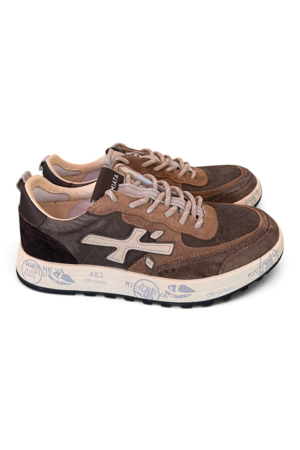 Sneaker Premiata Nous 8461 uomo multi marrone 