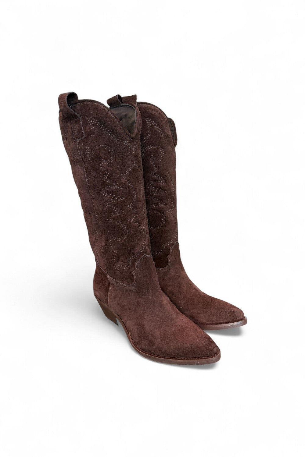 Stivale texano suede testa di moro Ranye 