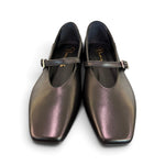 Ballerina cintino pelle nera Ranye 