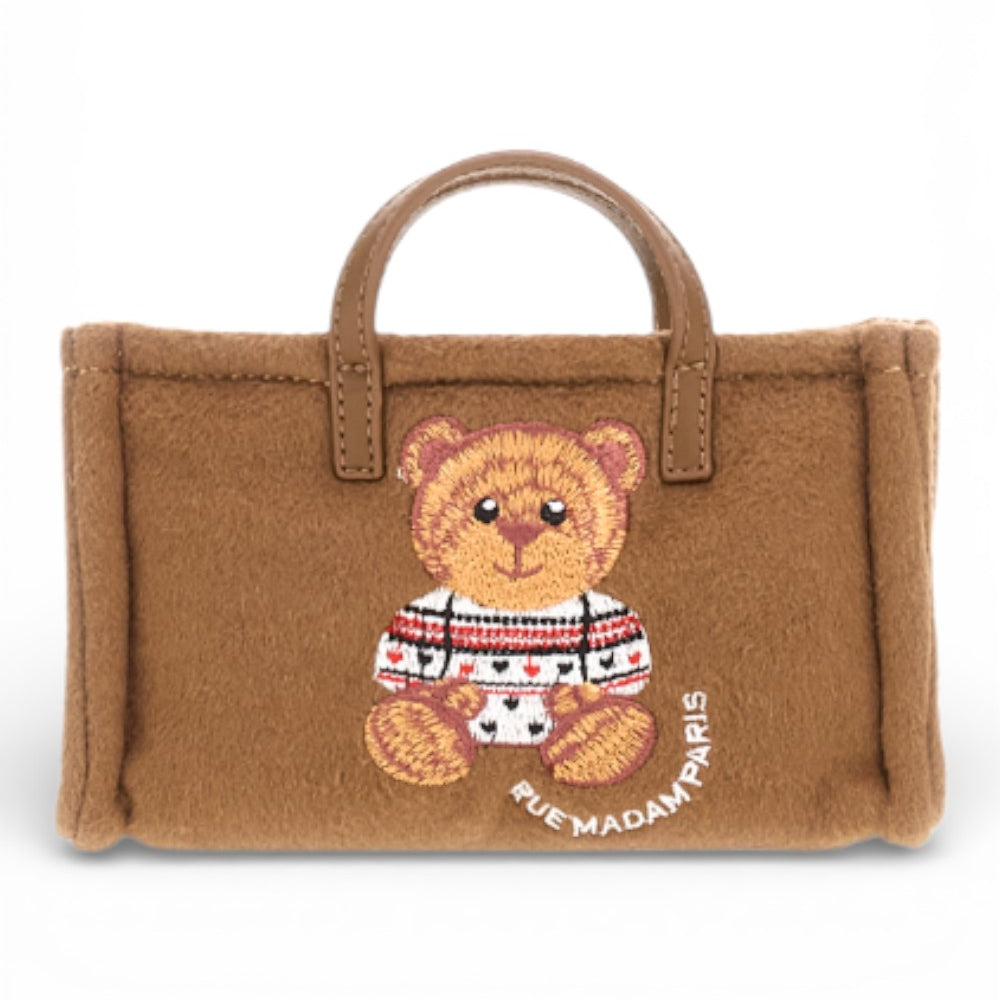 RUE MADAM Micro bag phone Marvin Love camel 