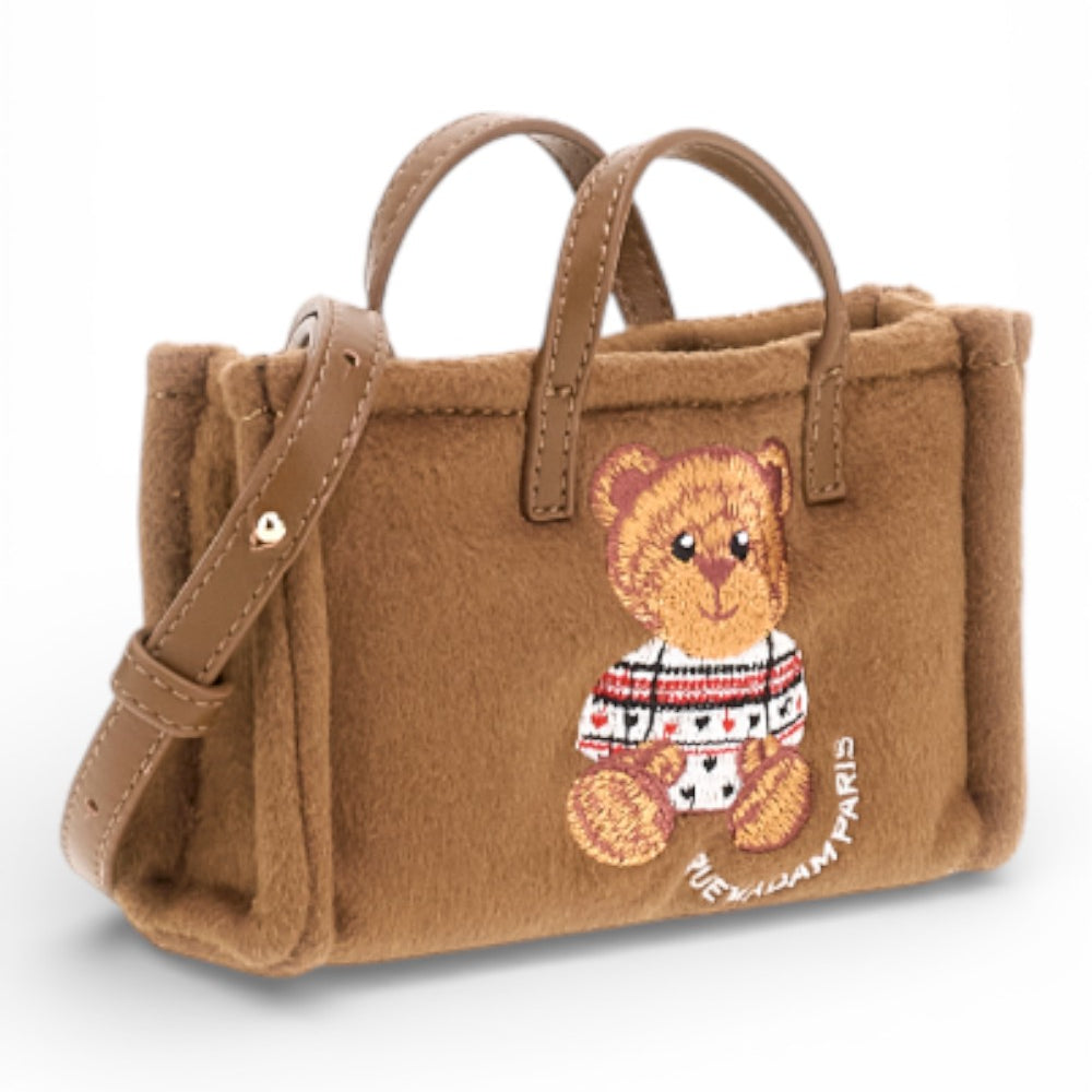 RUE MADAM Micro bag phone Marvin Love camel 