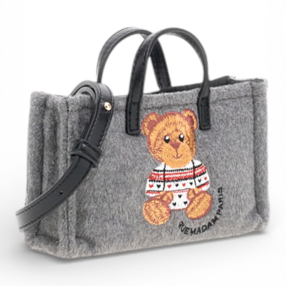 RUE MADAM Micro bag phone Marvin Love grey 